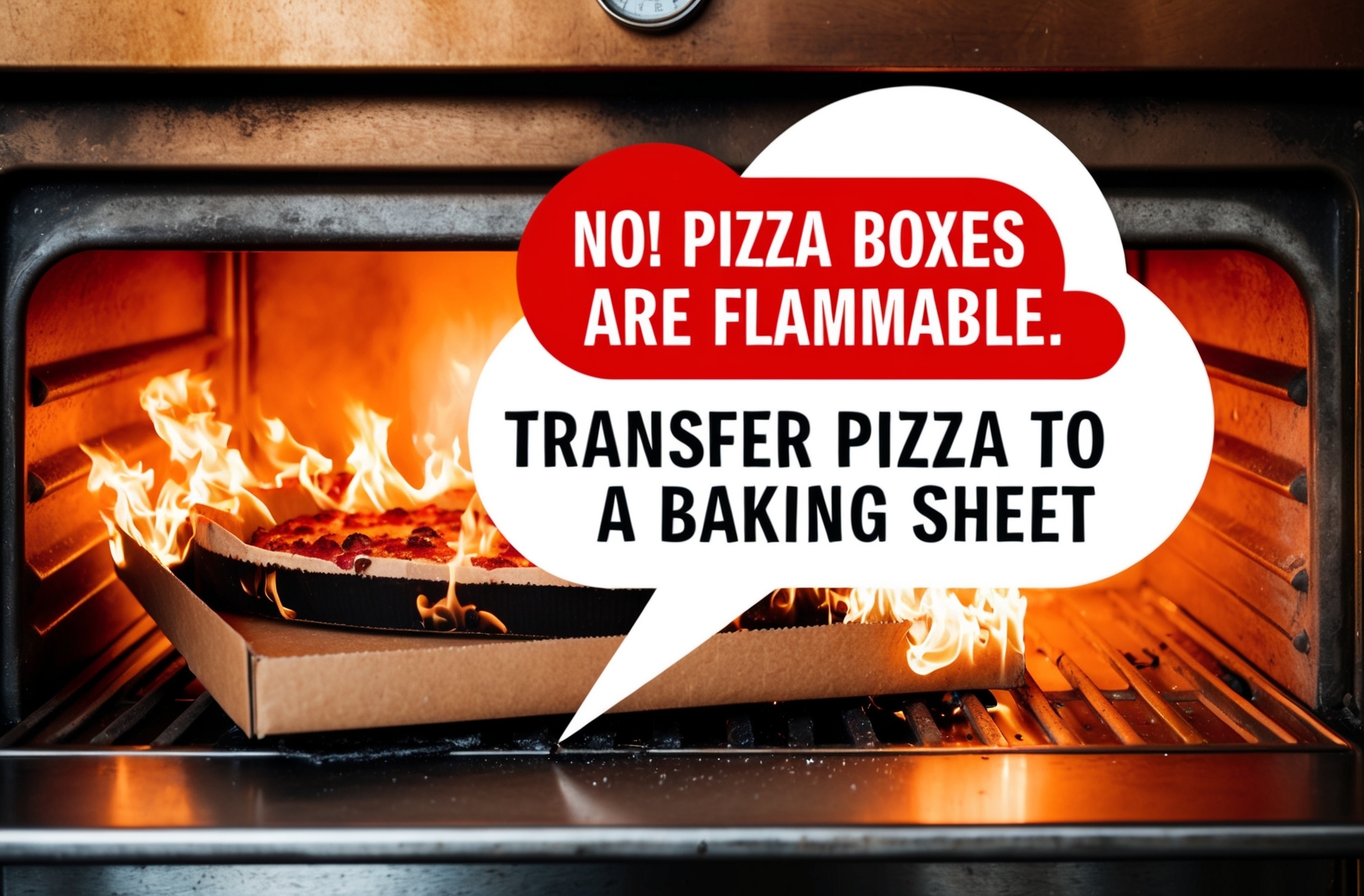 Can You Put A Pizza Box In The Oven