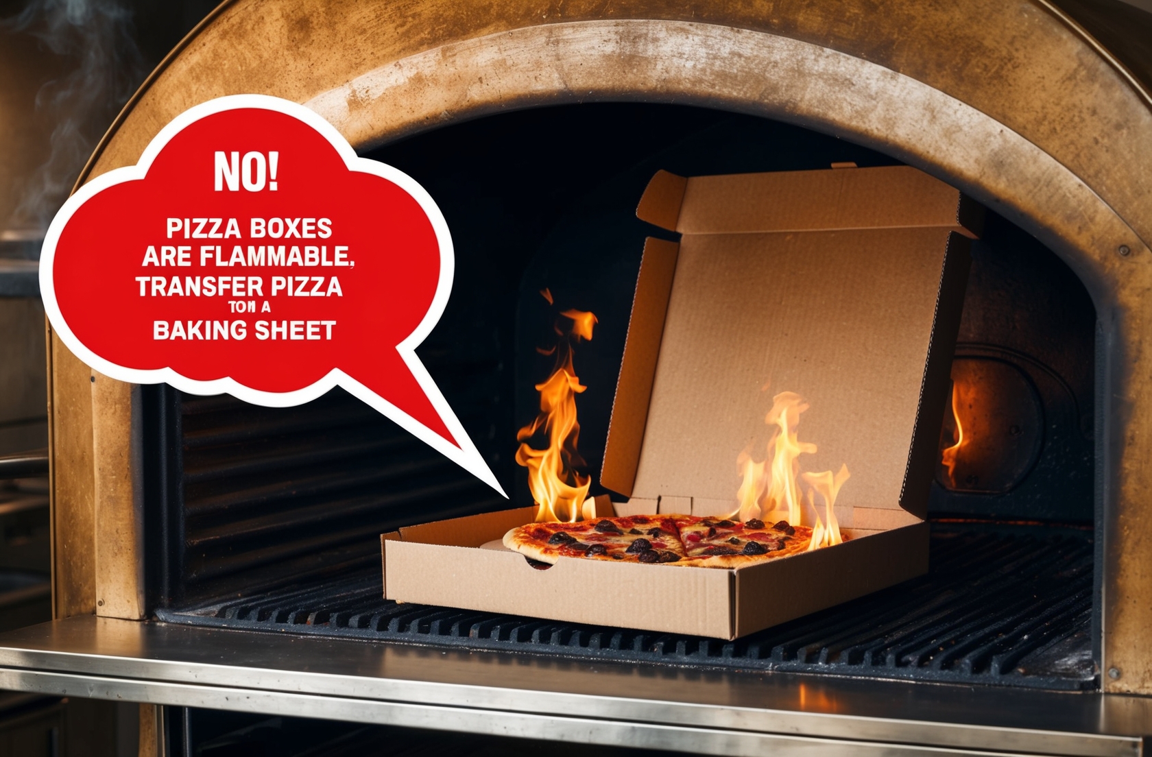 Can You Put A Pizza Box In The Oven