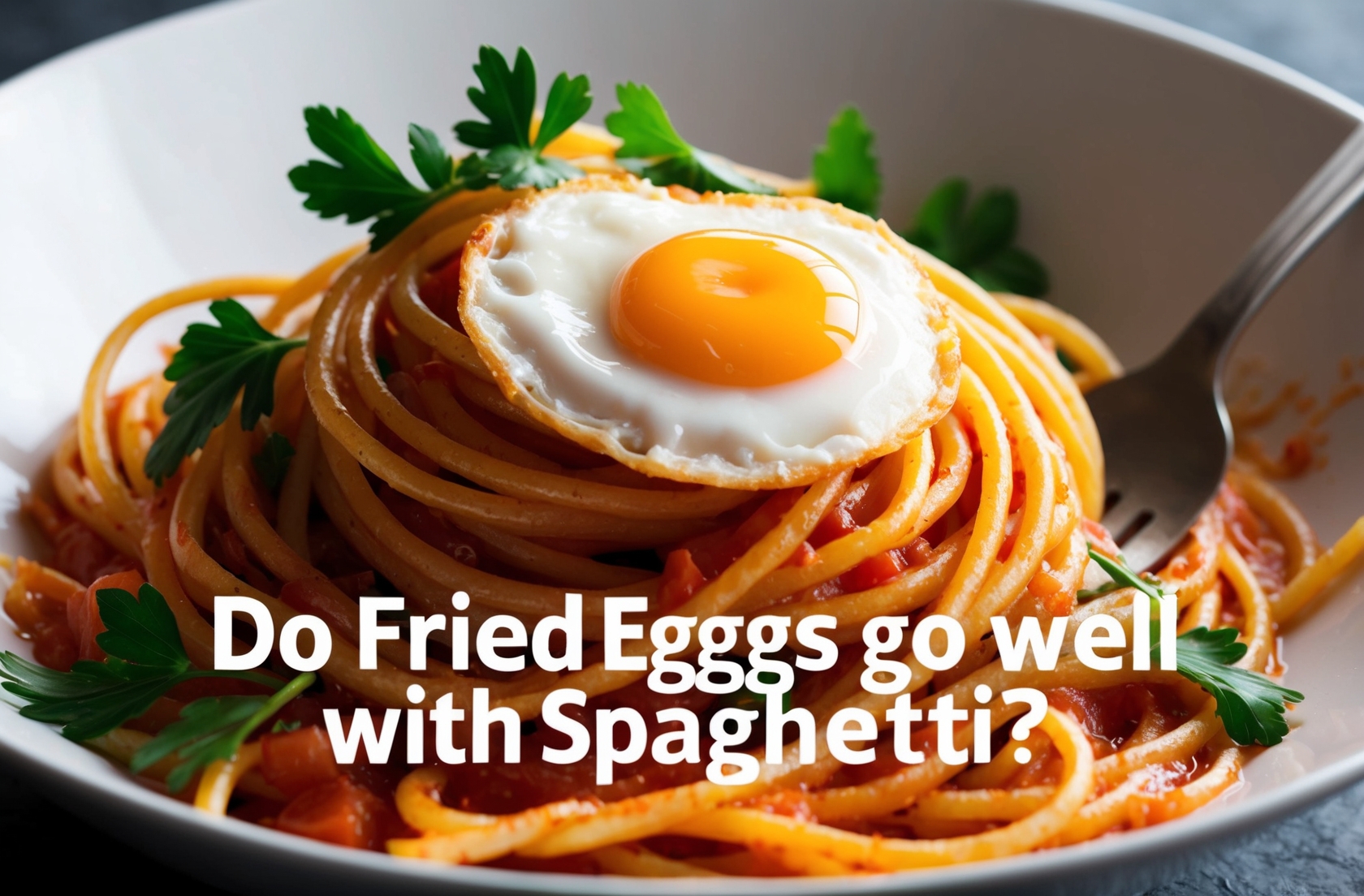 Does Fried Eggs Pair Well With Spaghetti