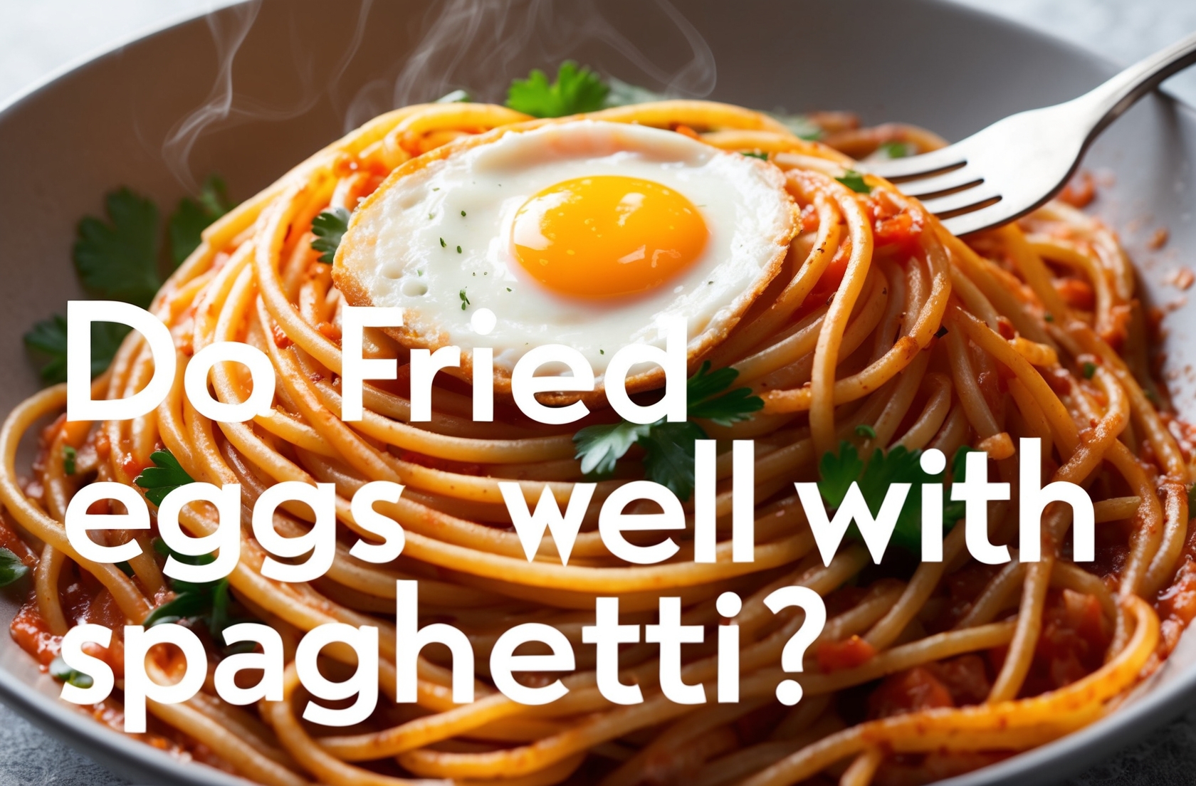 Does Fried Eggs Pair Well With Spaghetti