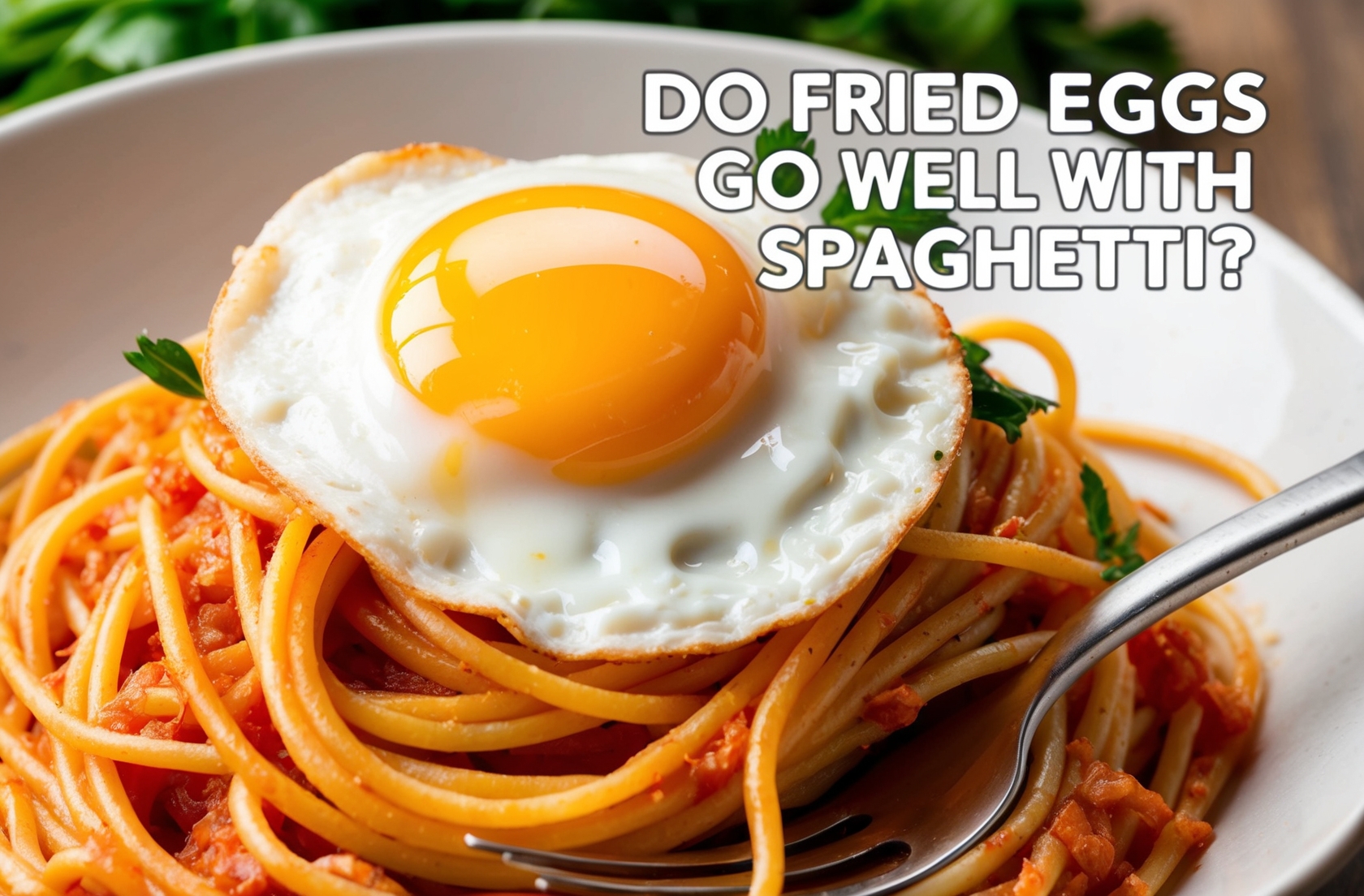 Does Fried Eggs Pair Well With Spaghetti