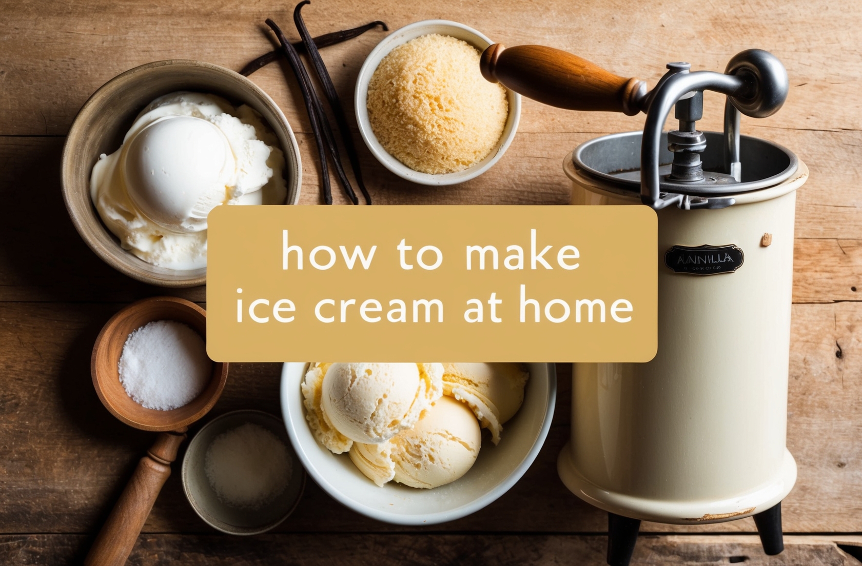 How Do I Make Ice Cream At Home