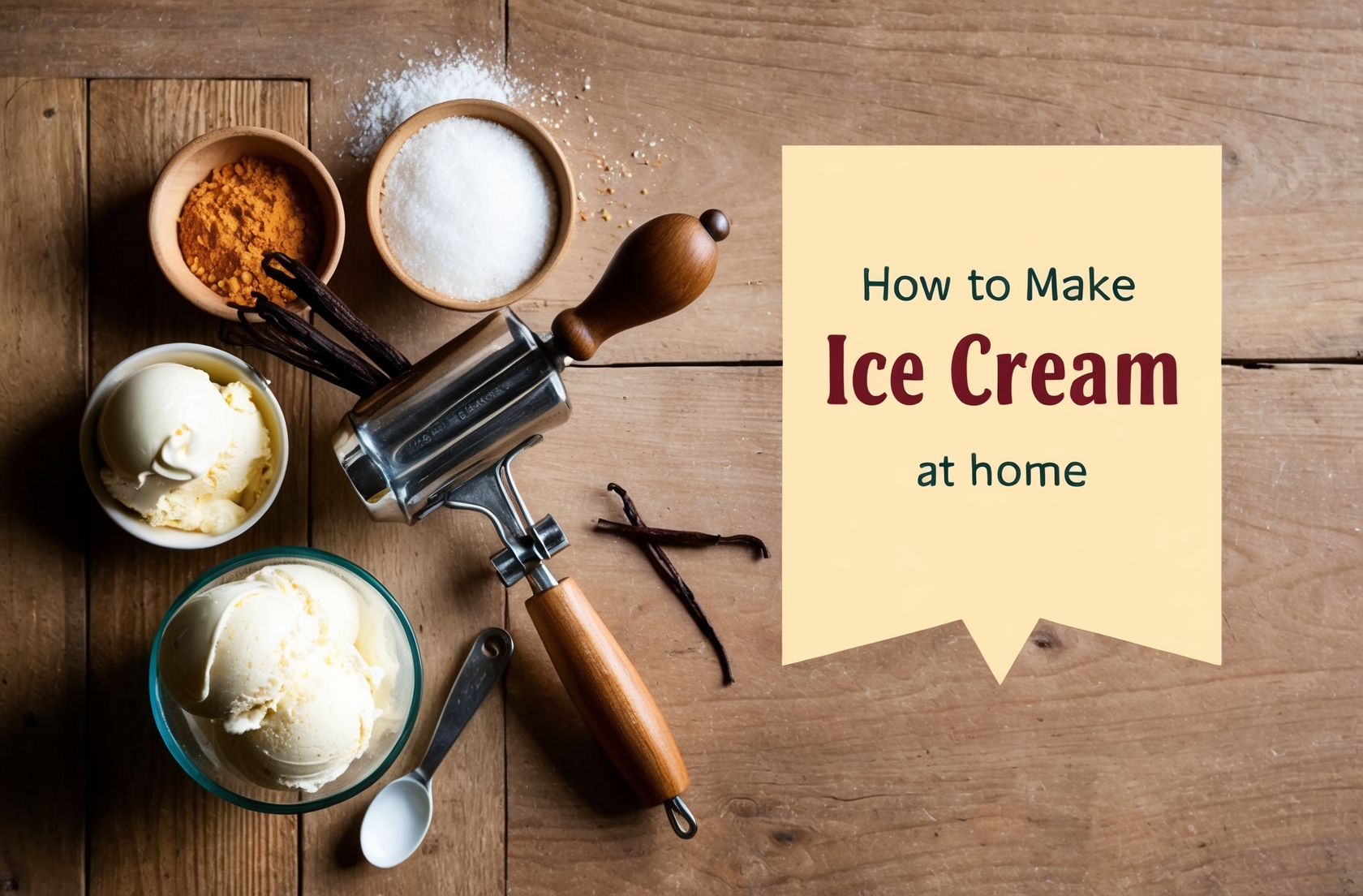 How Do I Make Ice Cream At Home