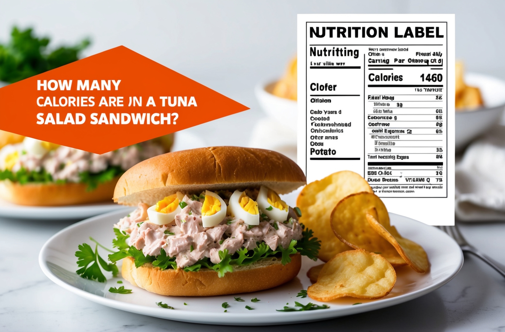 How Many Calories Are In A Tuna Salad Sandwich