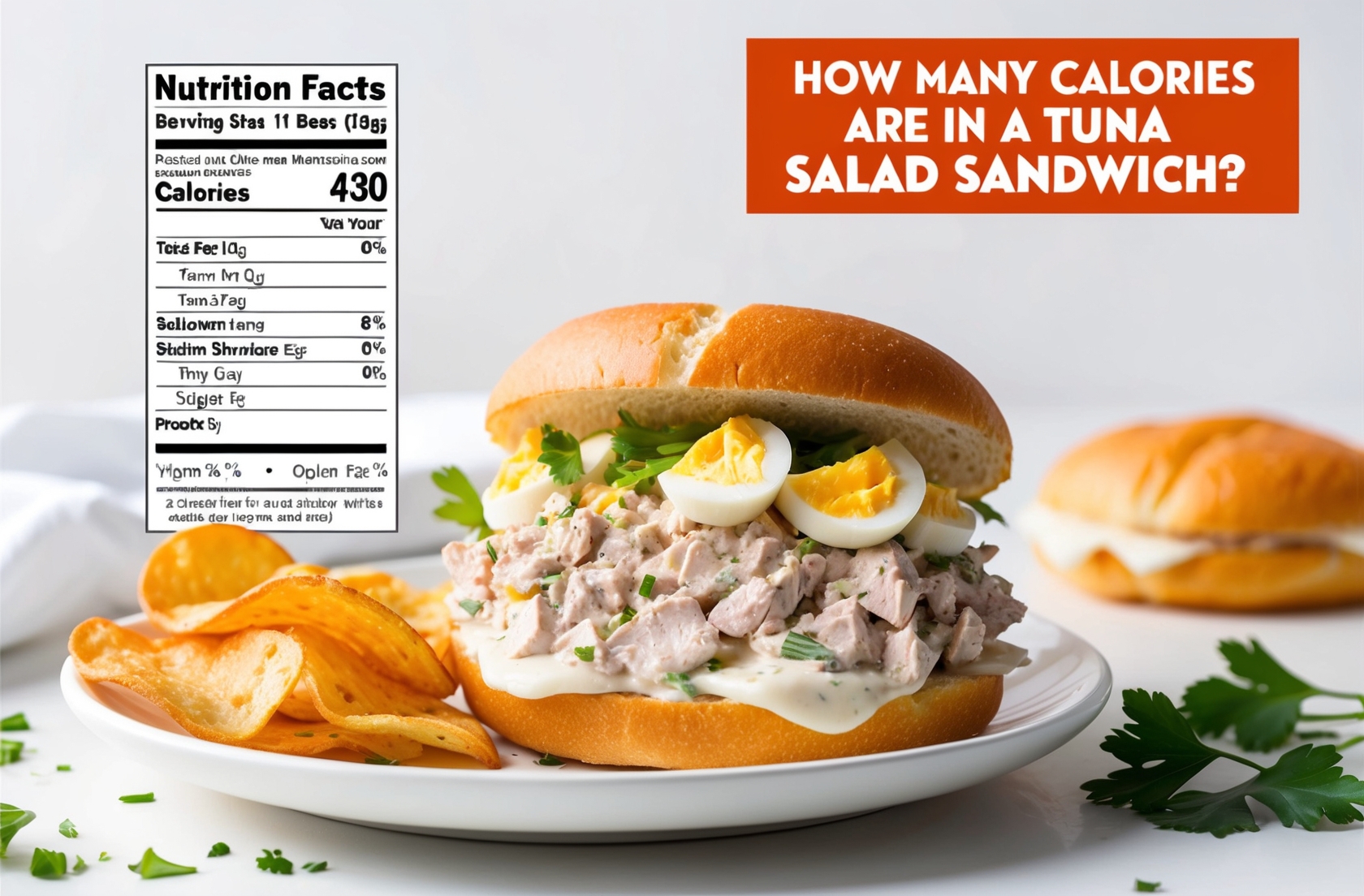 How Many Calories Are In A Tuna Salad Sandwich