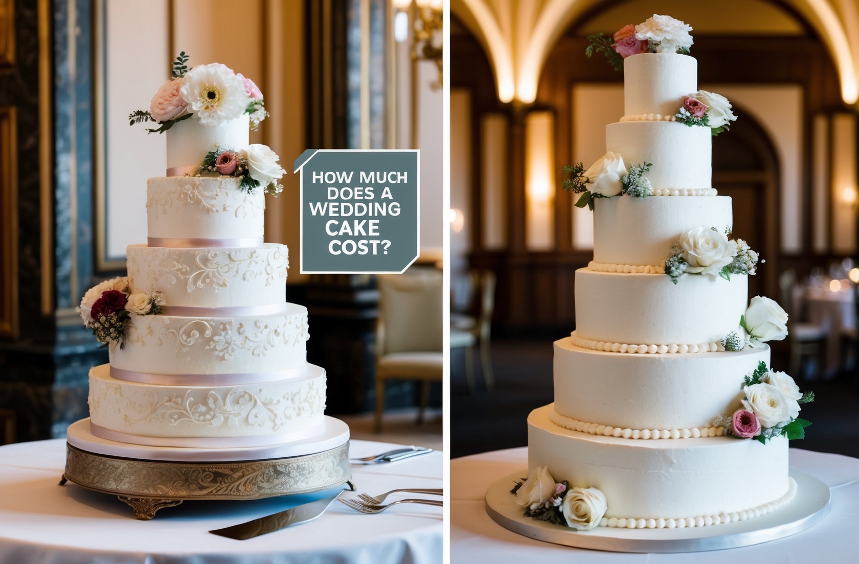 How Much Does A Wedding Cake Cost