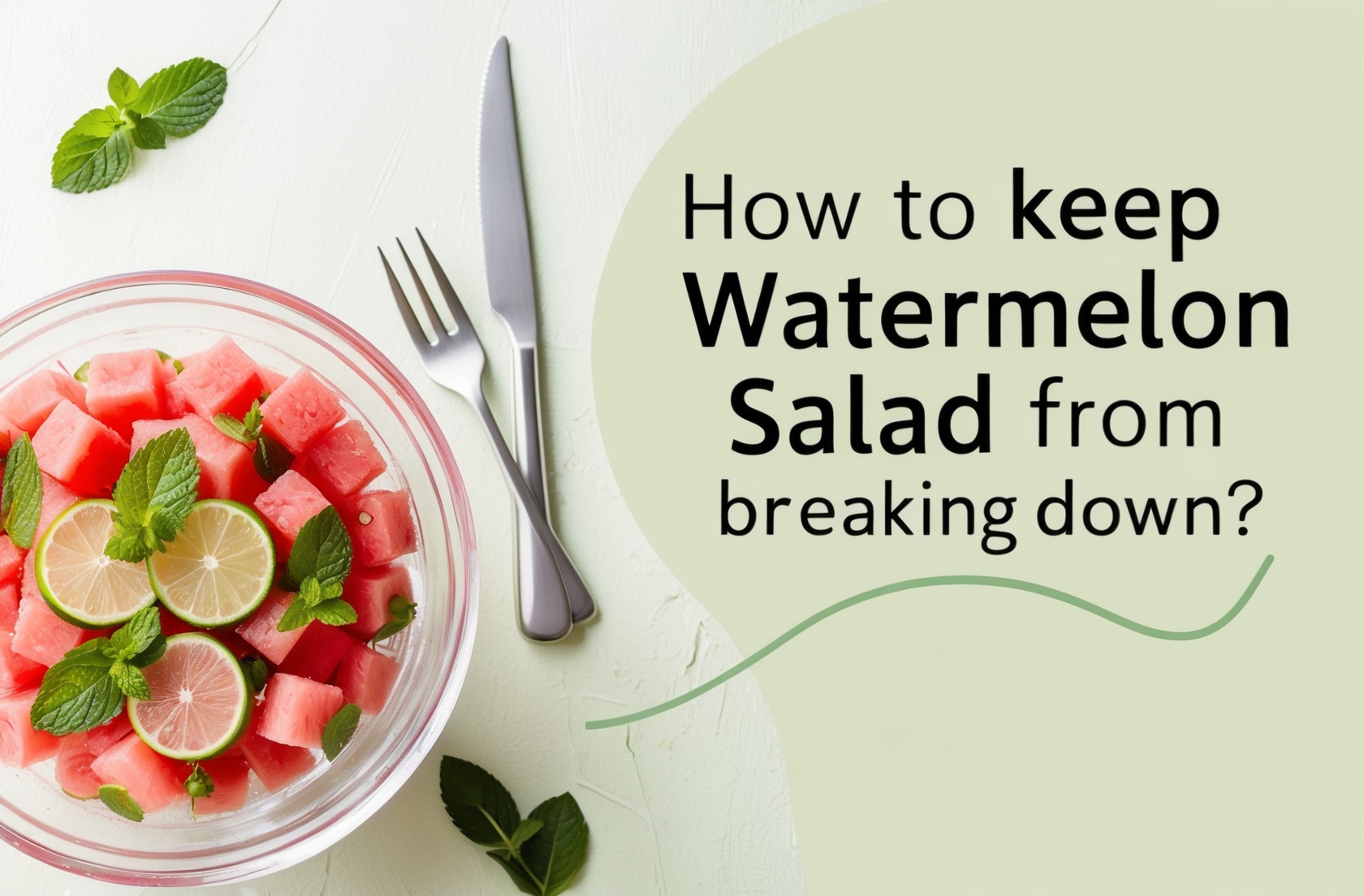 How To Keep Watermelon Salad From Breaking Down