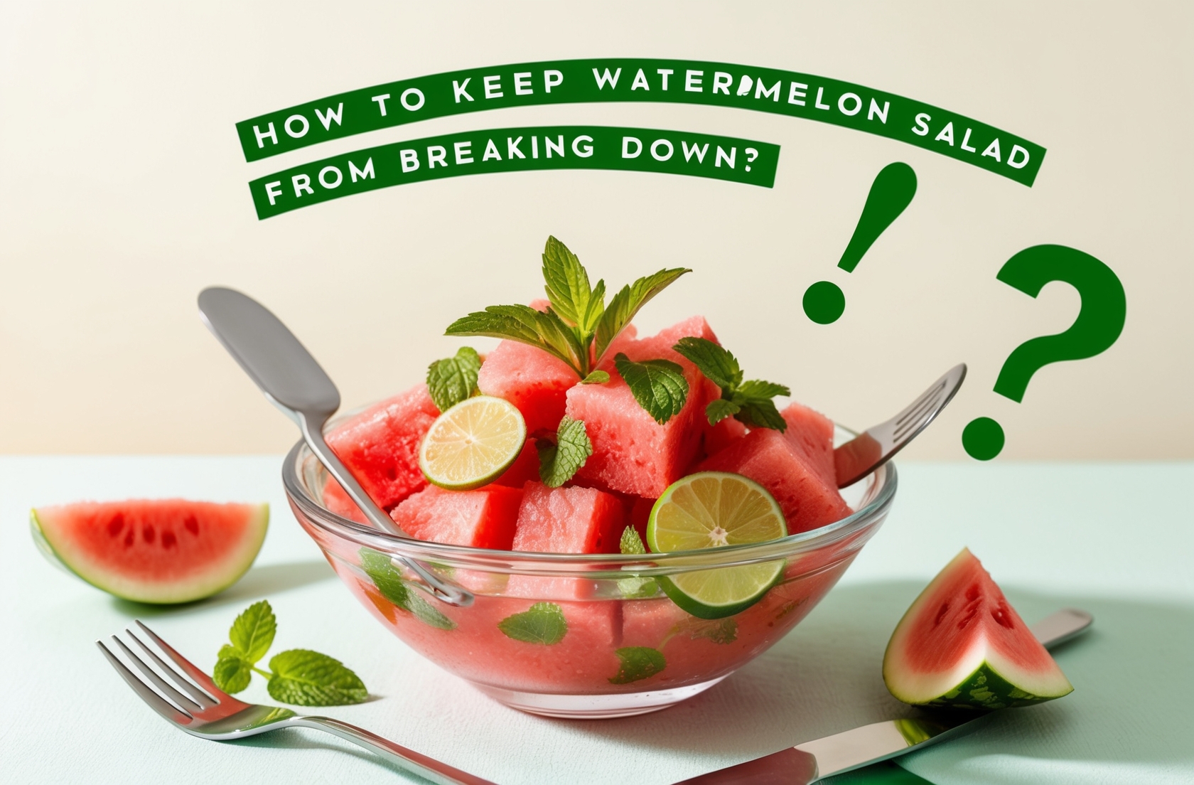 How To Keep Watermelon Salad From Breaking Down
