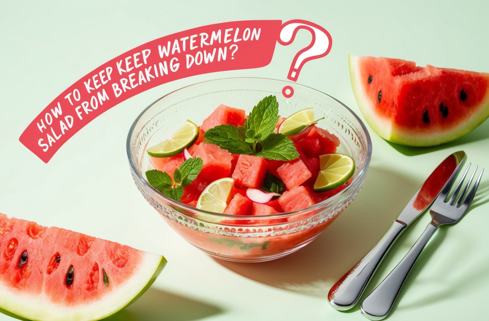How To Keep Watermelon Salad From Breaking Down
