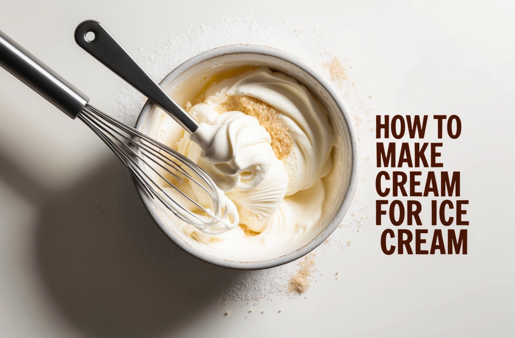 How To Make Cream For Ice Cream