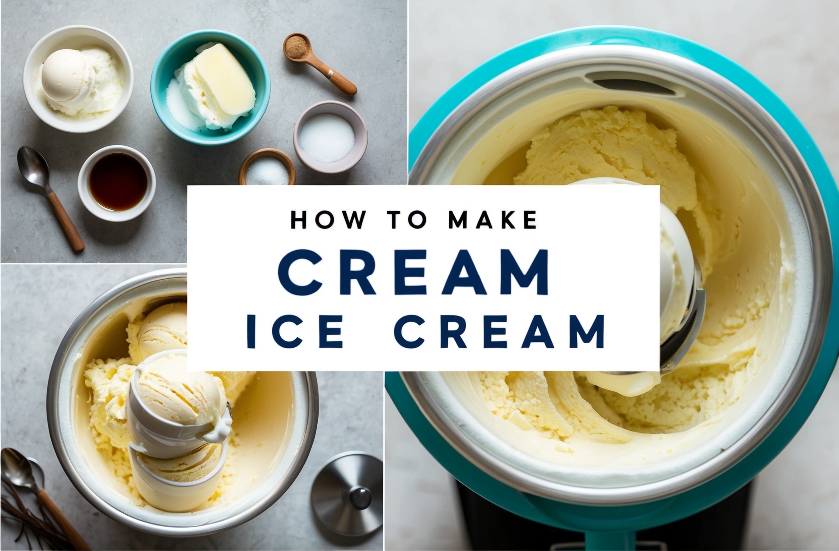 How To Make Cream Ice Cream