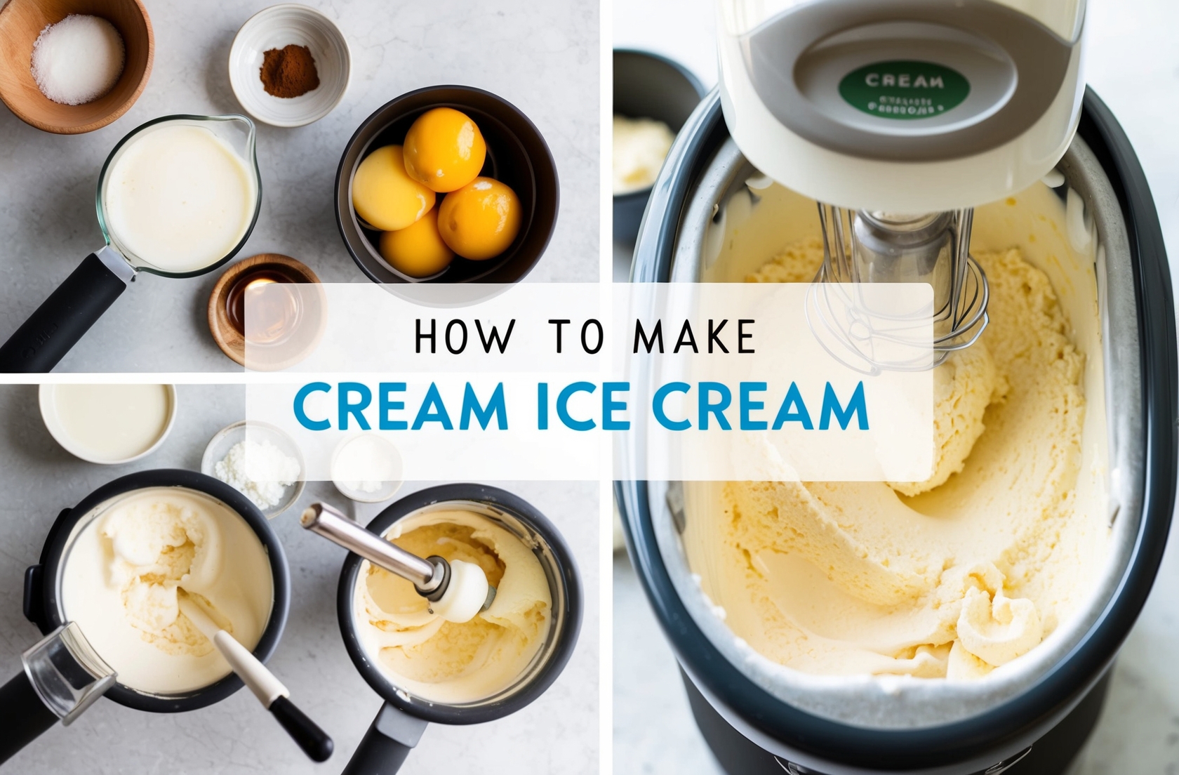How To Make Cream Ice Cream