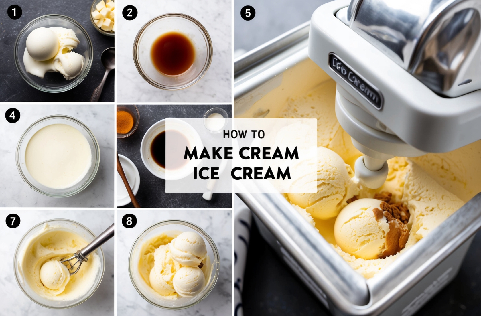 How To Make Cream Ice Cream