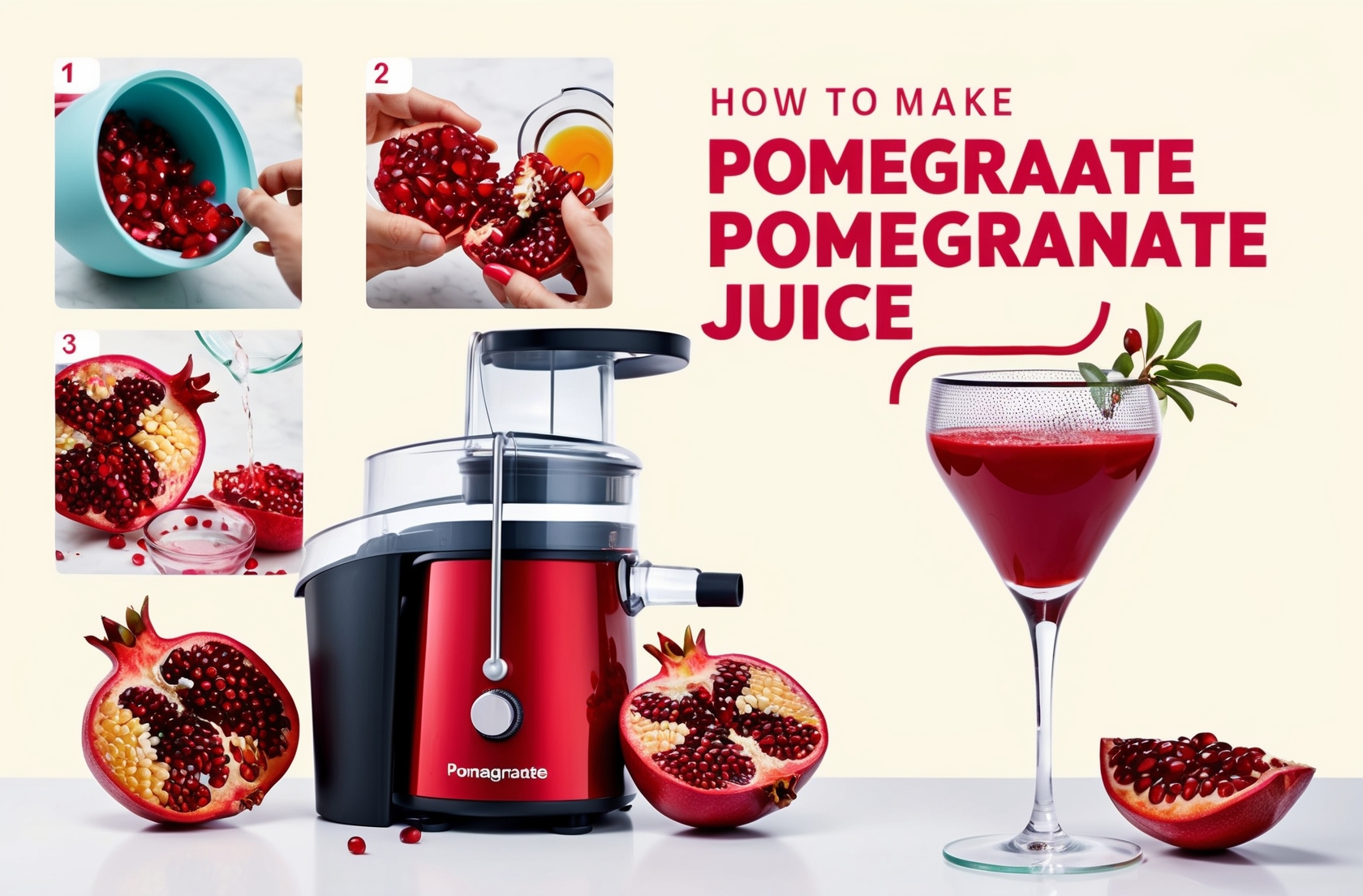 How To Make Pomegranate Juice