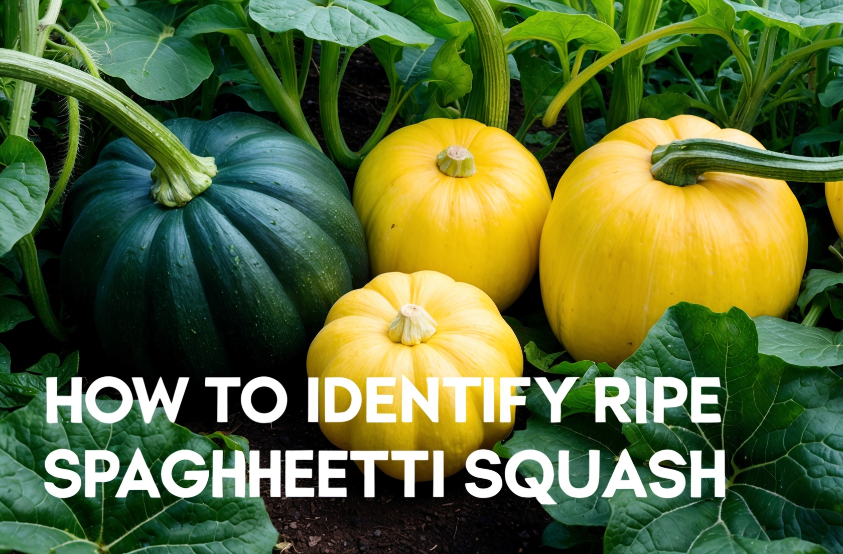 How To Tell If Spaghetti Squash Is Ripe