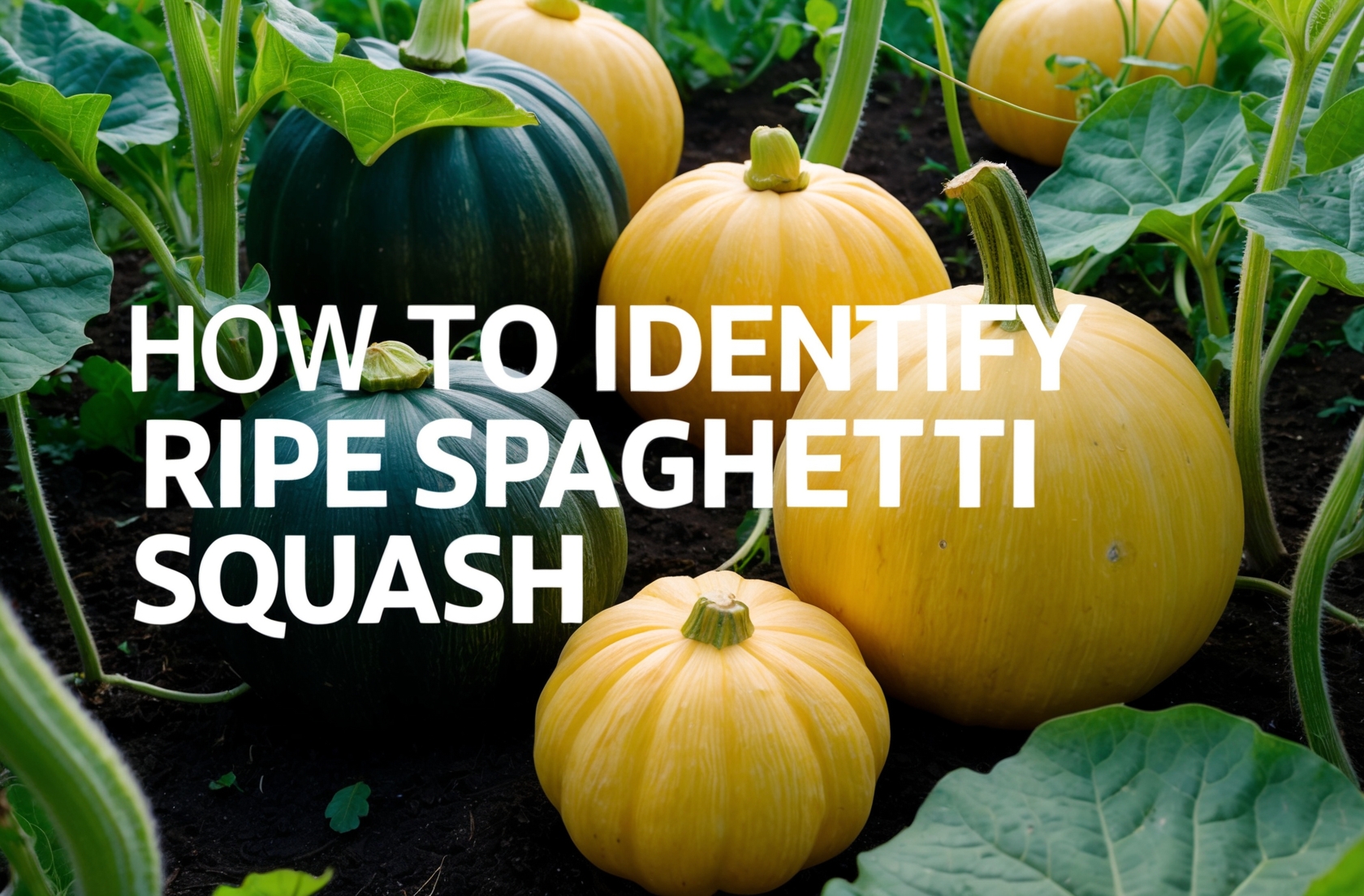 How To Tell If Spaghetti Squash Is Ripe