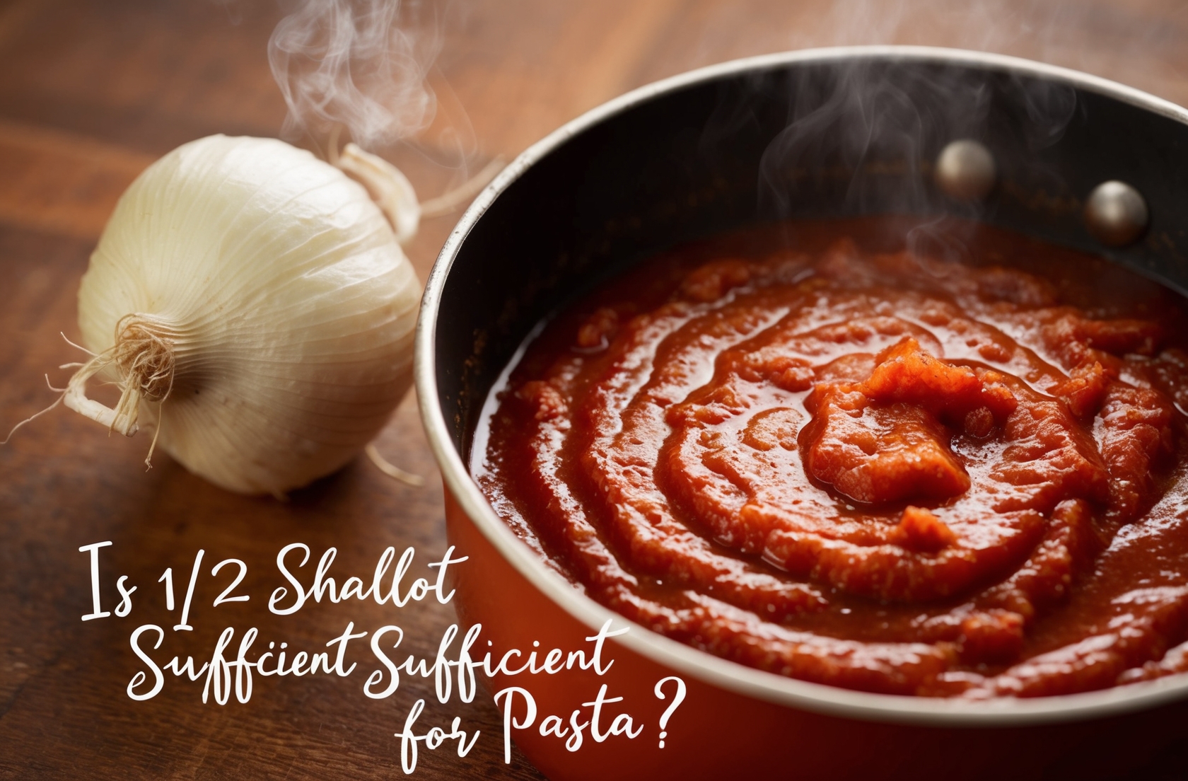 Is 1-2 Shallot Enough For A Pasta Dish
