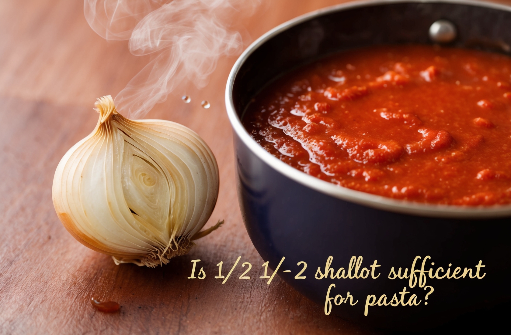 Is 1-2 Shallot Enough For A Pasta Dish
