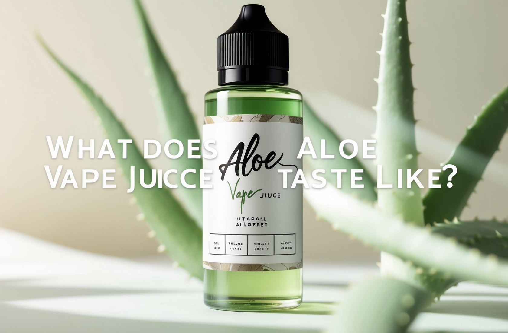 What Does Aloe Vape Juice Taste Like