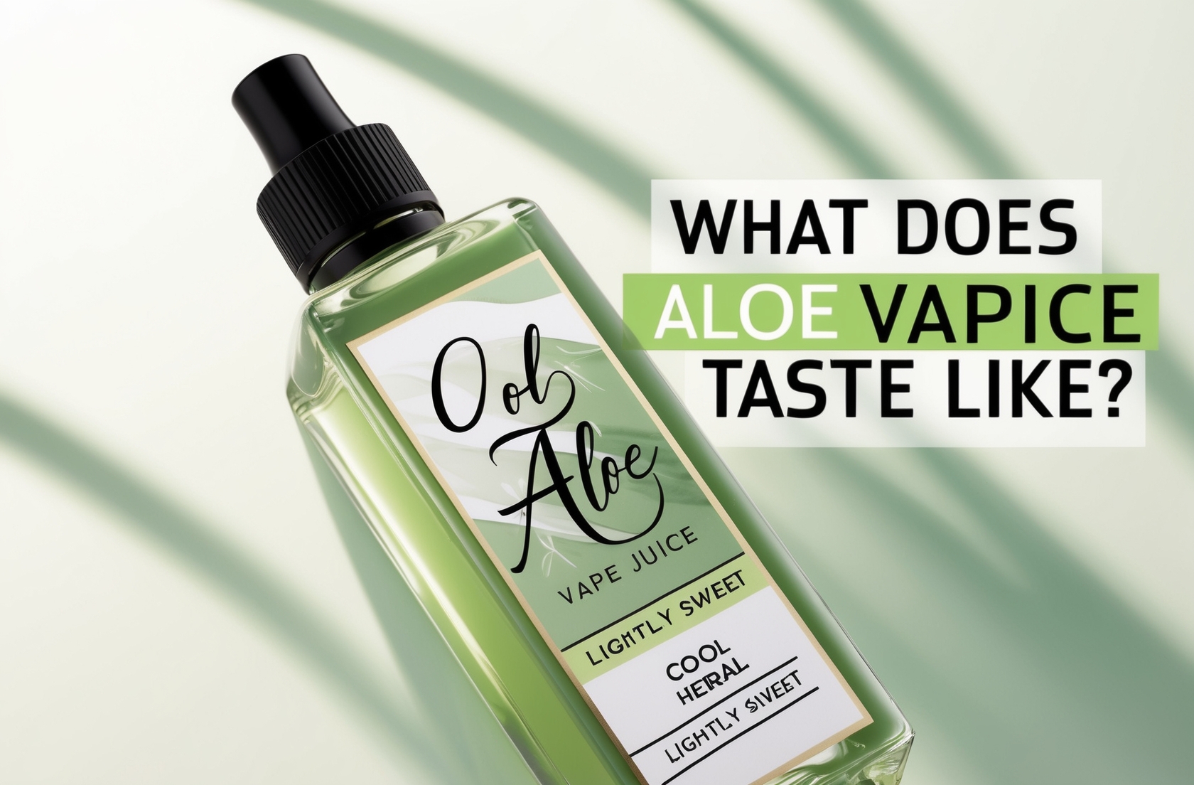 What Does Aloe Vape Juice Taste Like