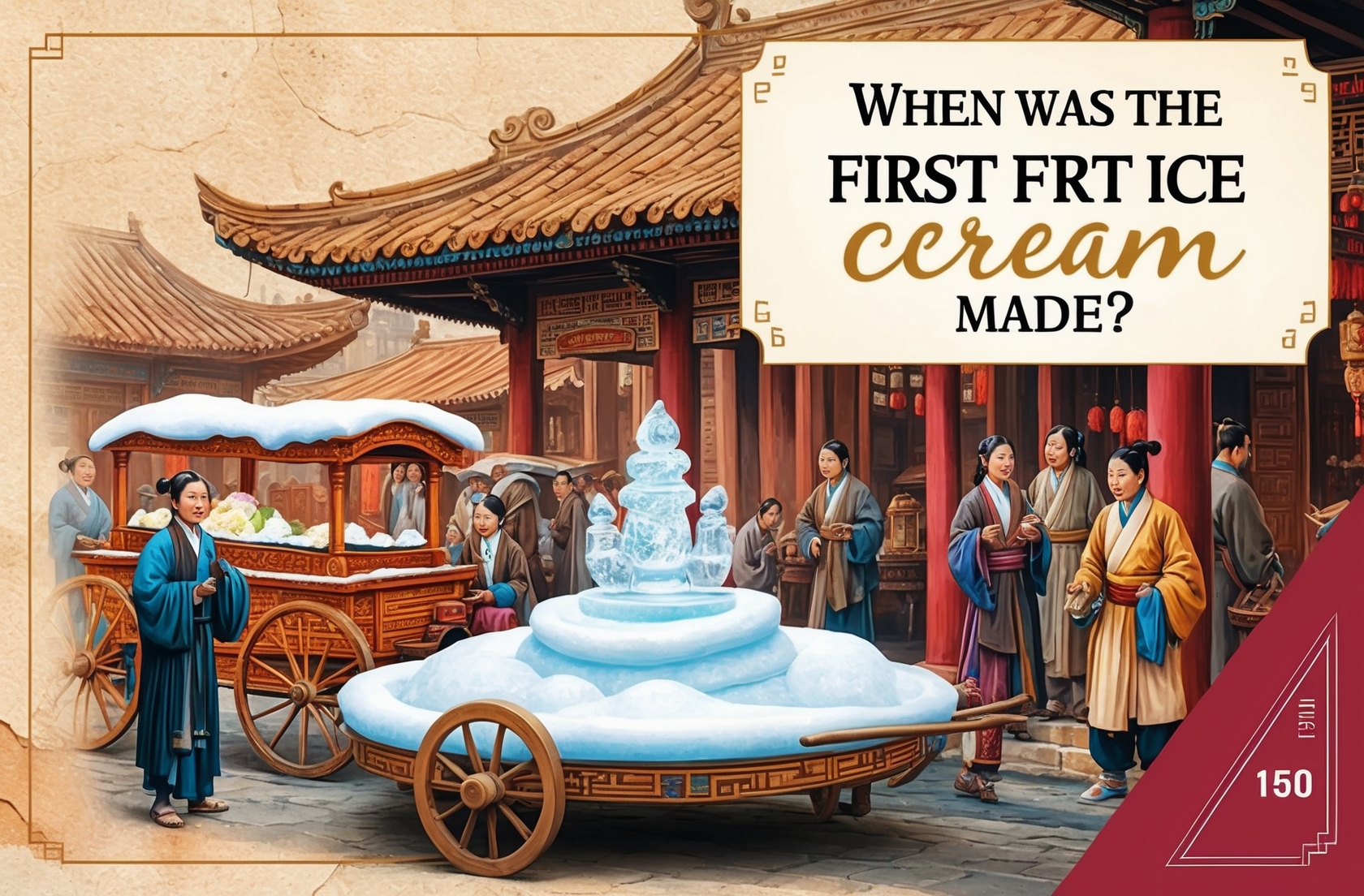 When Was The First Ice Cream Made