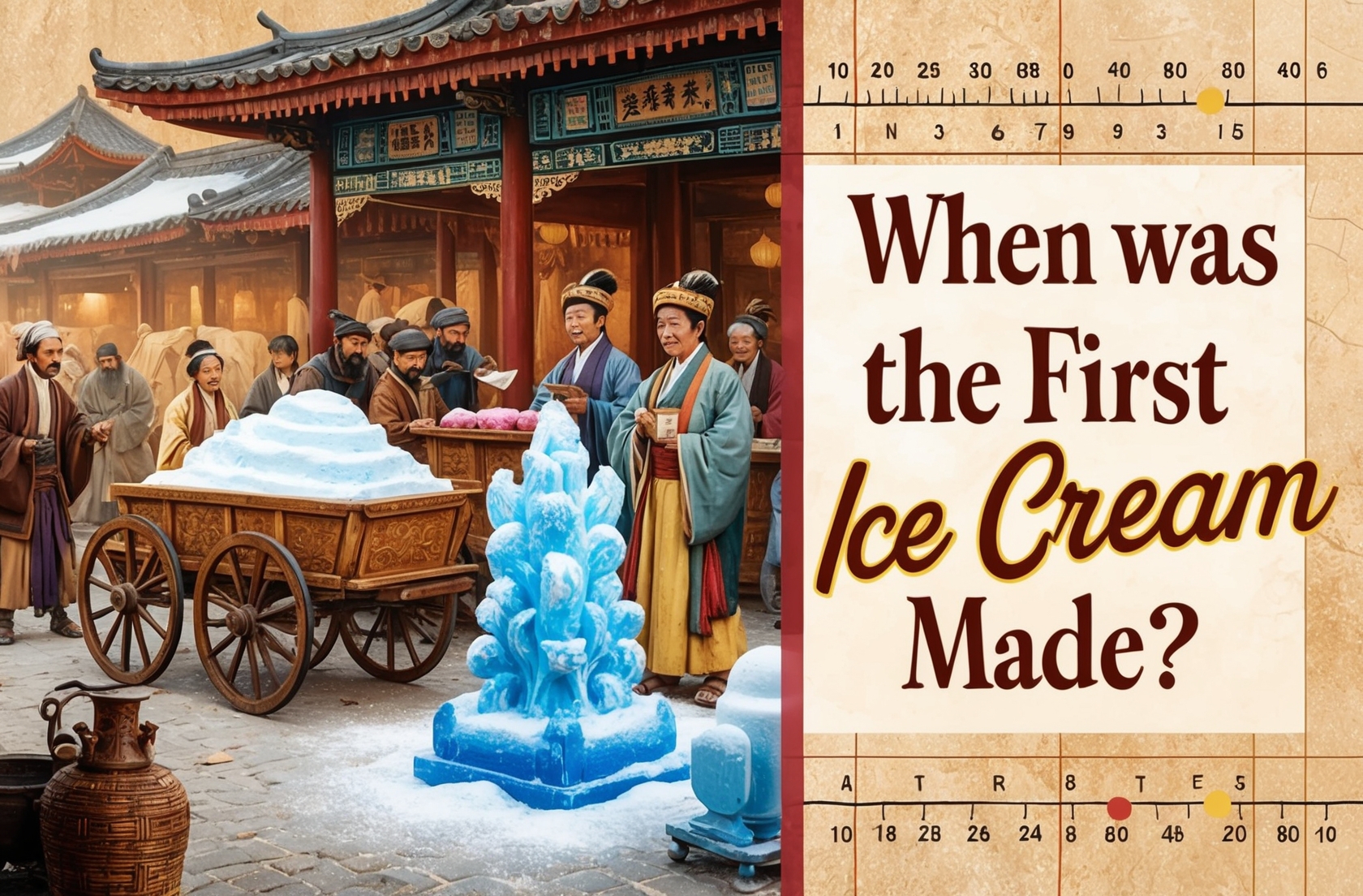 When Was The First Ice Cream Made