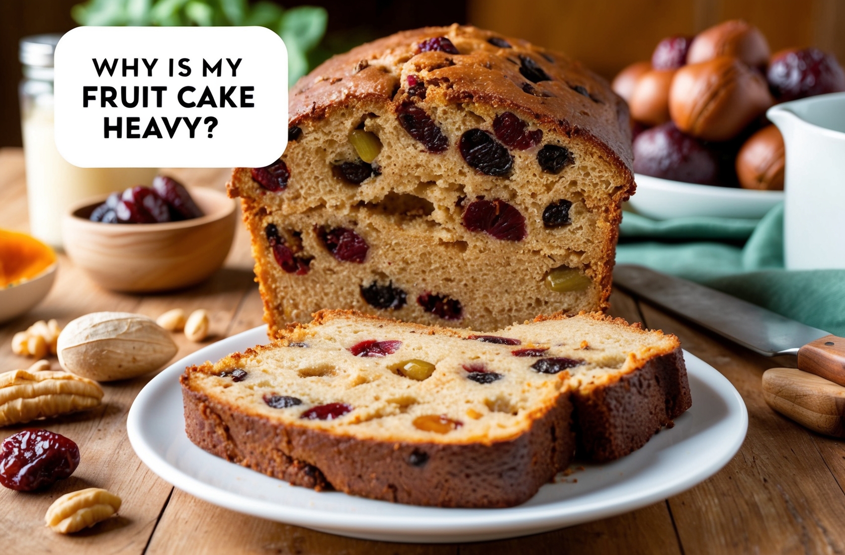 Why Is My Fruit Cake Heavy